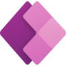 Logo de Microsoft Power apps
