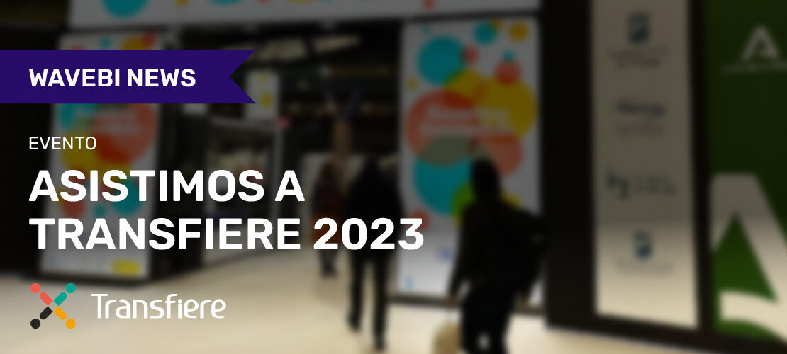 Portada del Foro europeo Transfiere 2023 al que asistio WaveBI
